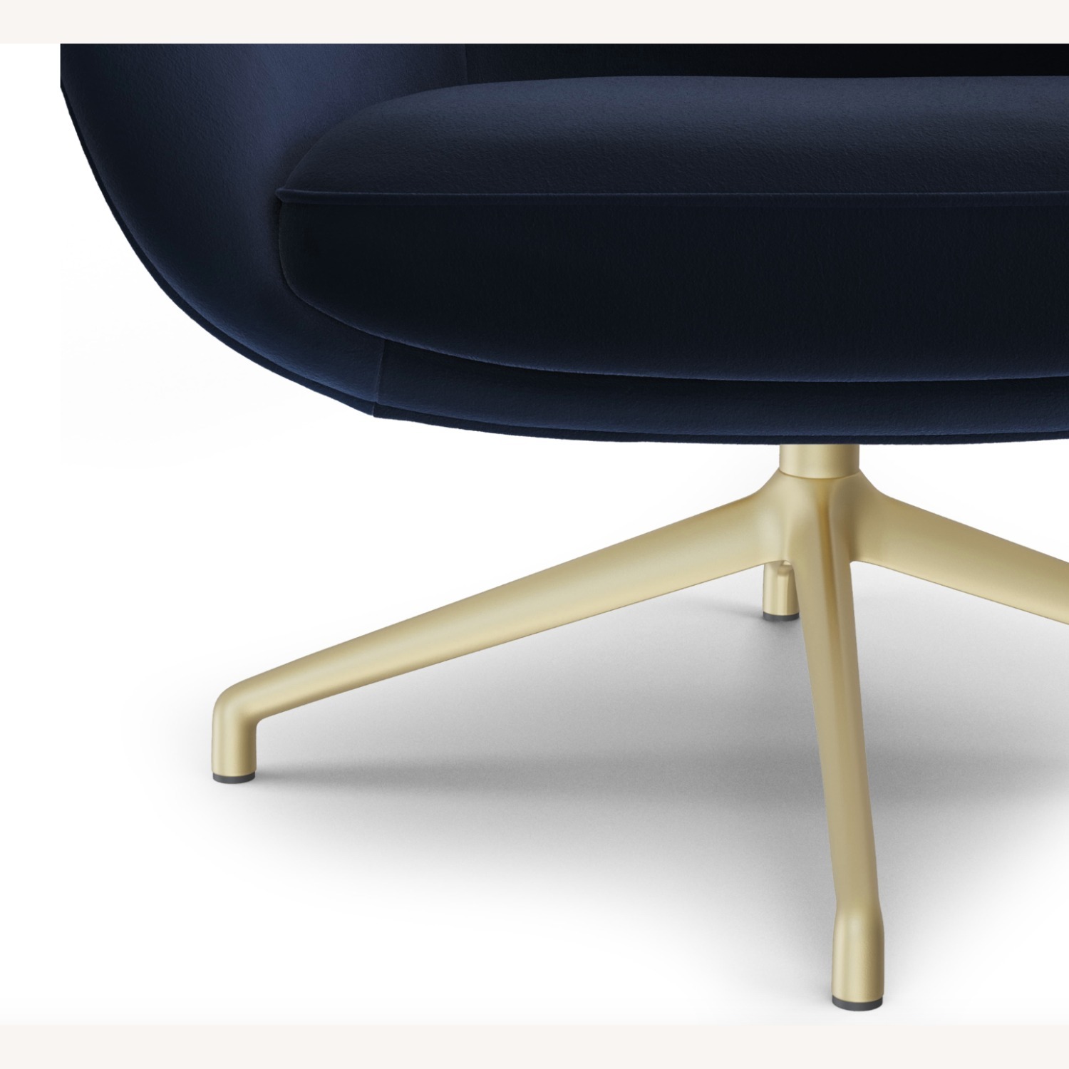 Article Sterling Blue Velvet Accent Chair - image-4