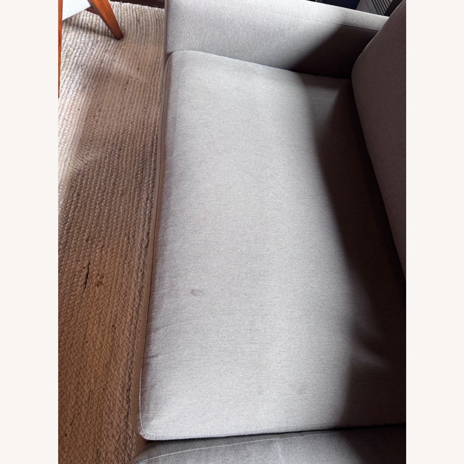 Room & Board Hess 89” Gray Fabric 3+ Seater Sofa - image-4