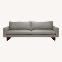 Room & Board Hess 89” Gray Fabric 3+ Seater Sofa