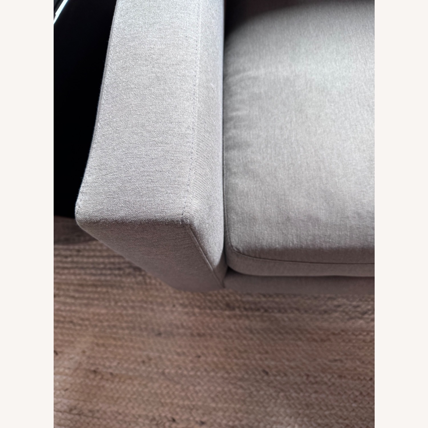 Room & Board Hess 89” Gray Fabric 3+ Seater Sofa - image-5