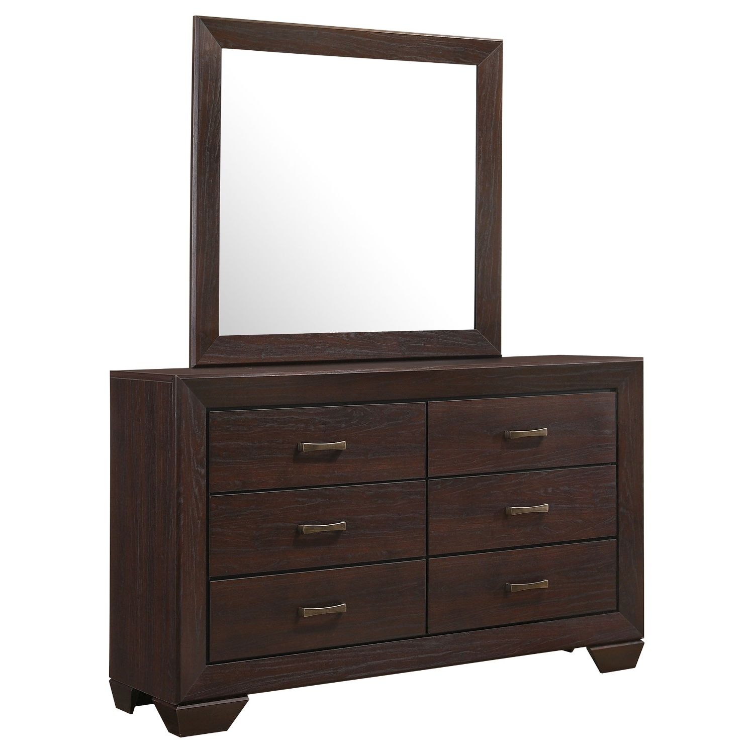 Coaster Fine Furniture Kauffman 6-drawer Dresser with Mirror  - image-4