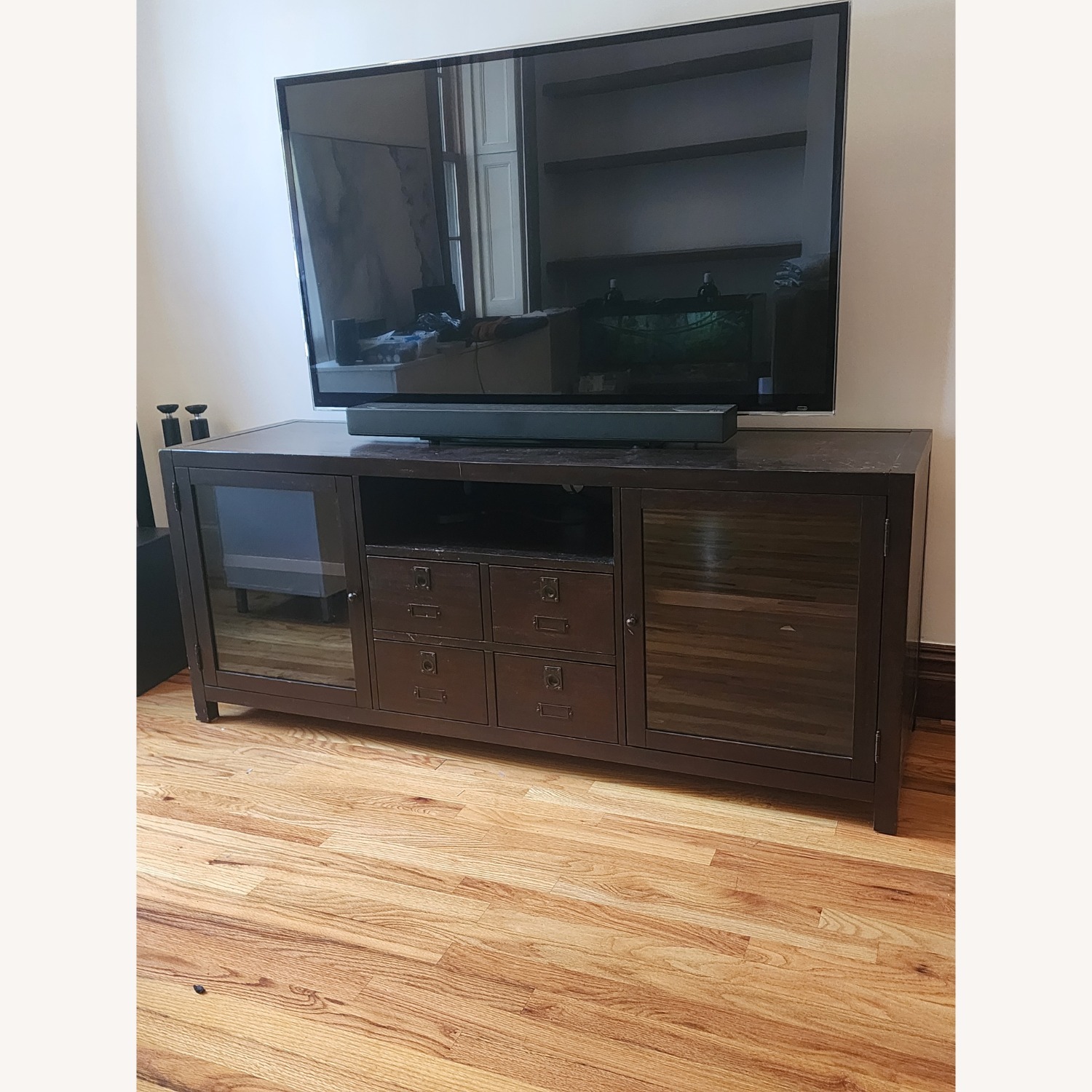Pottery Barn Rhys Large Media Console - image-1