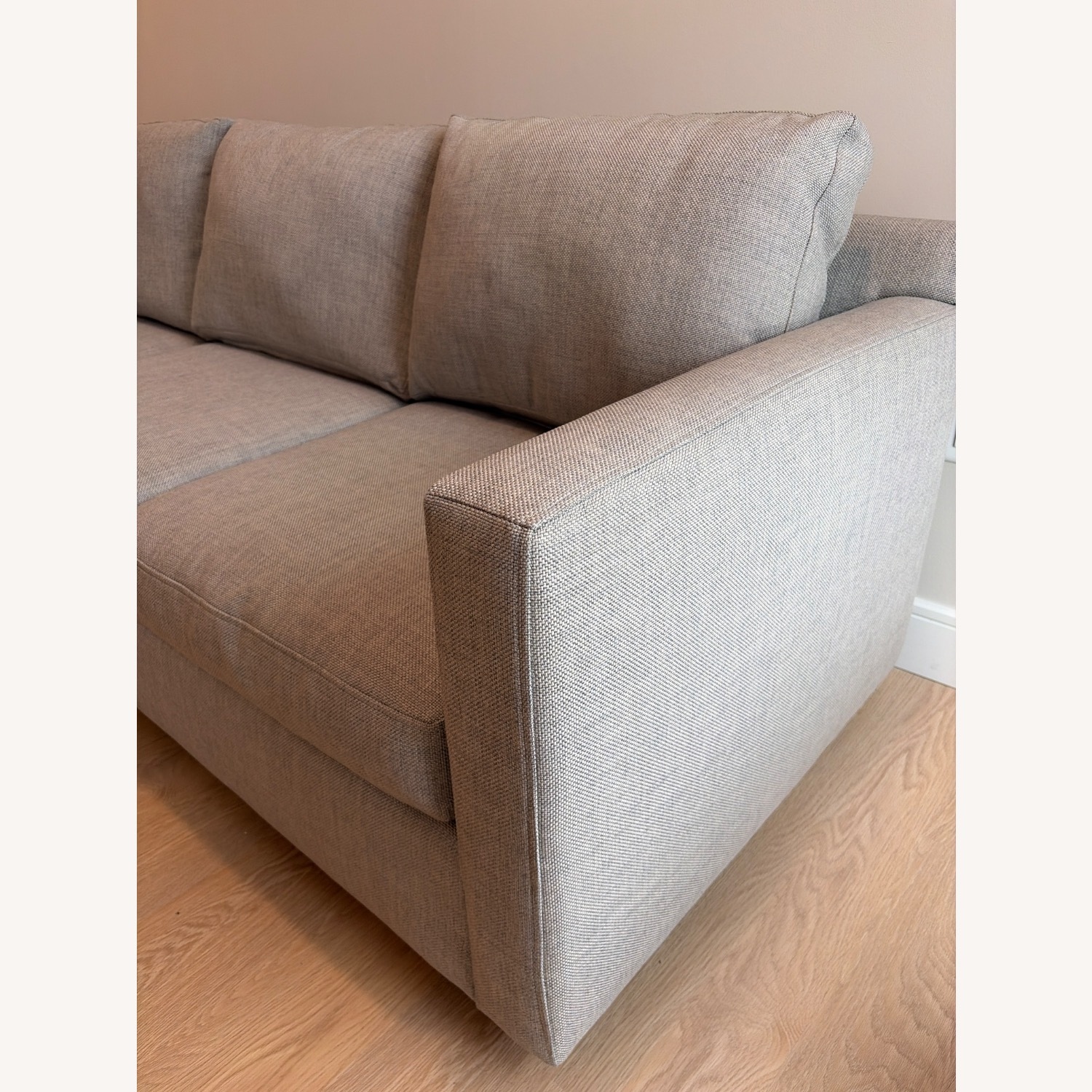 Crate & Barrel Barrett Arm Sofa 91” - image-10