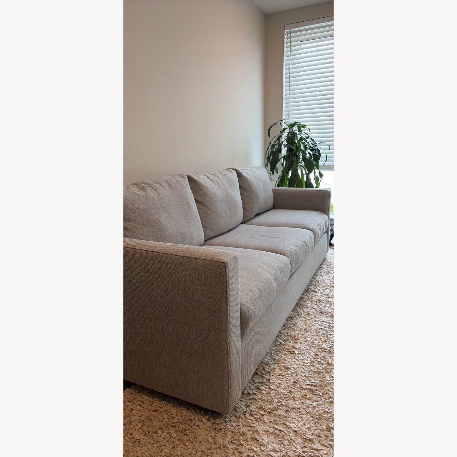 Crate & Barrel Barrett Arm Sofa 91” - image-2