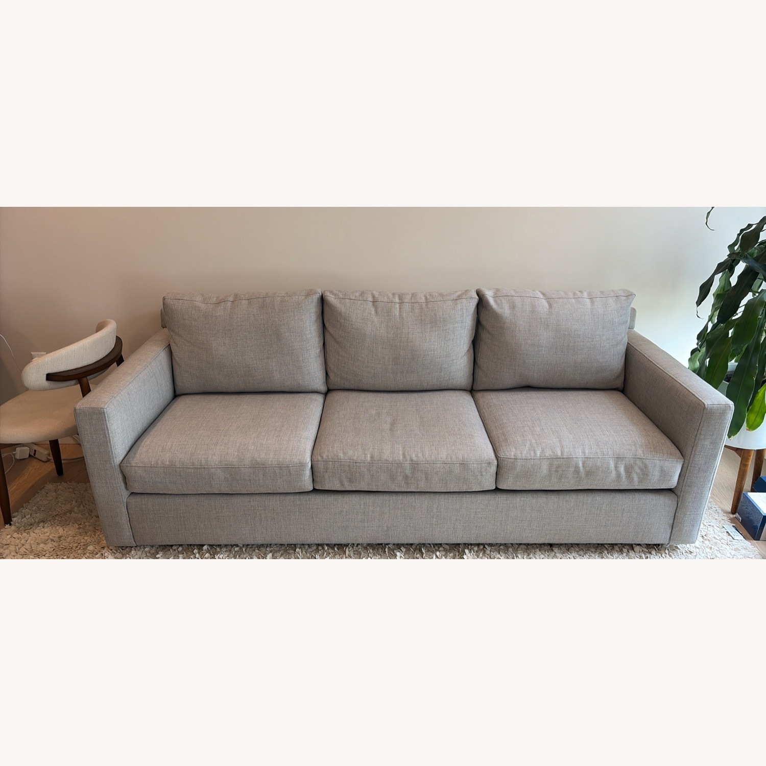 Crate & Barrel Barrett Arm Sofa 91” - image-1