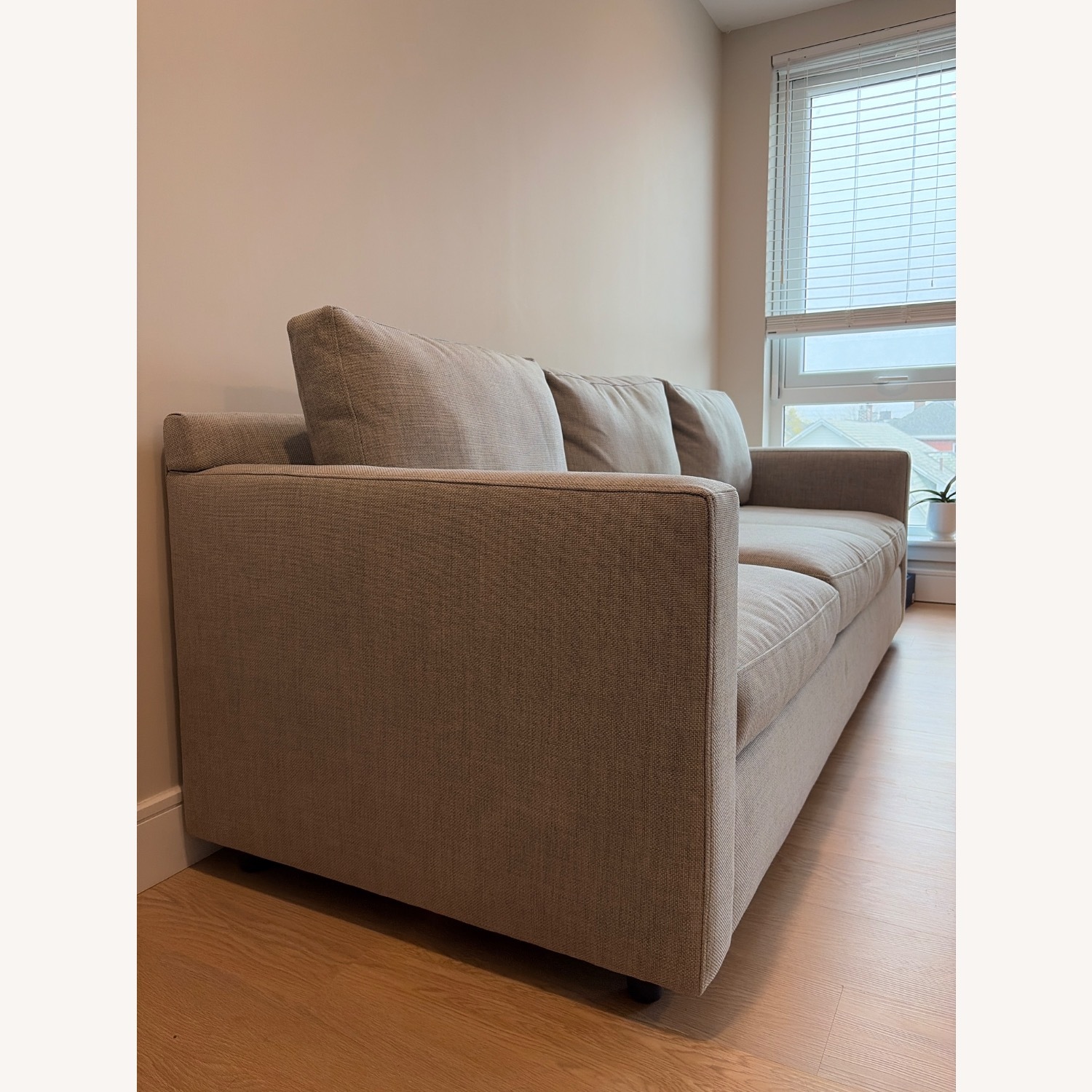 Crate & Barrel Barrett Arm Sofa 91” - image-7