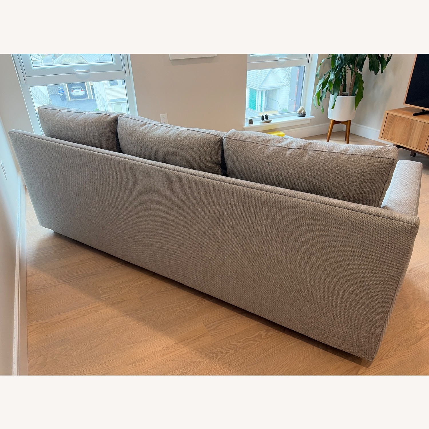 Crate & Barrel Barrett Arm Sofa 91” - image-9