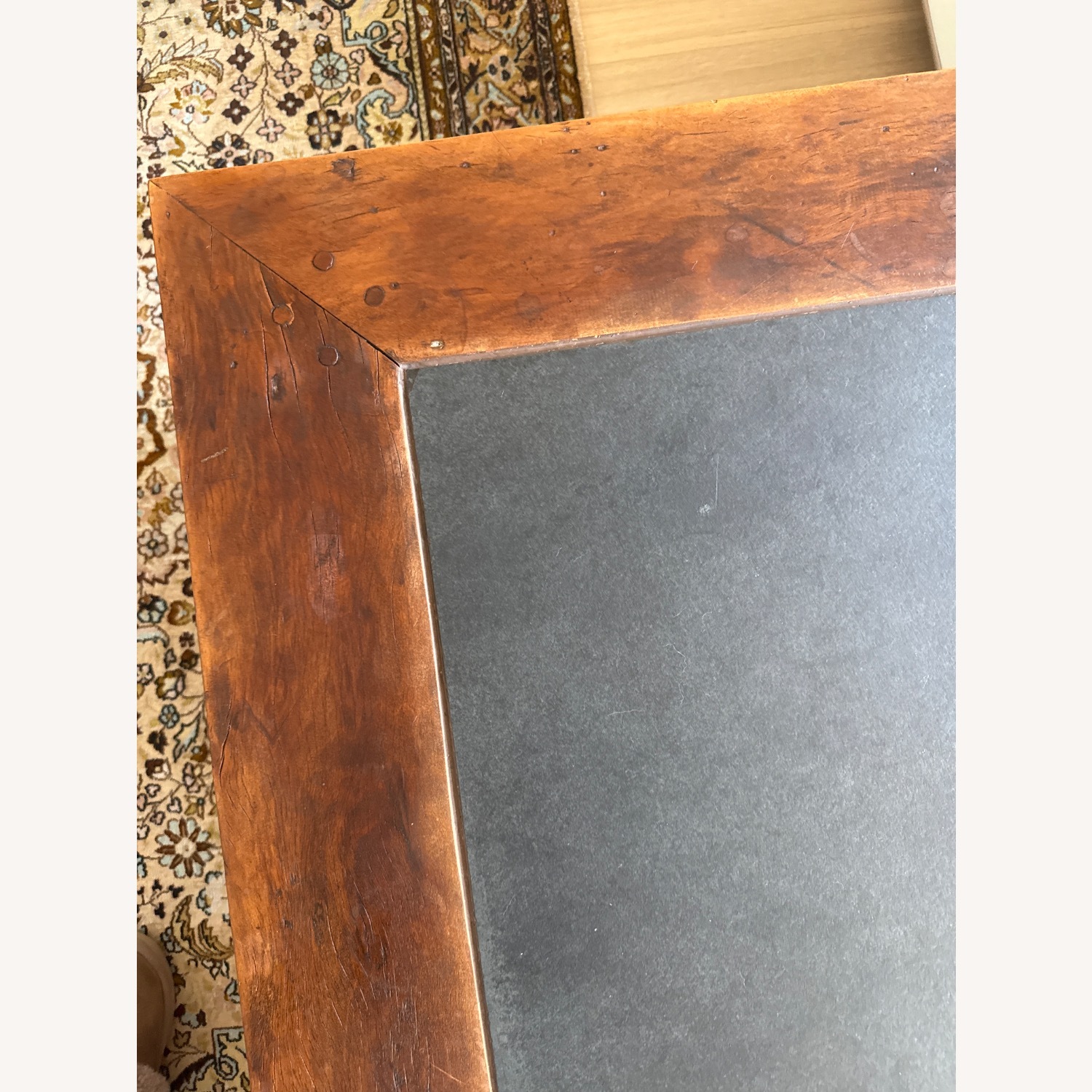 Crate & Barrel Peroba Dark Brown Coffee Table - image-7