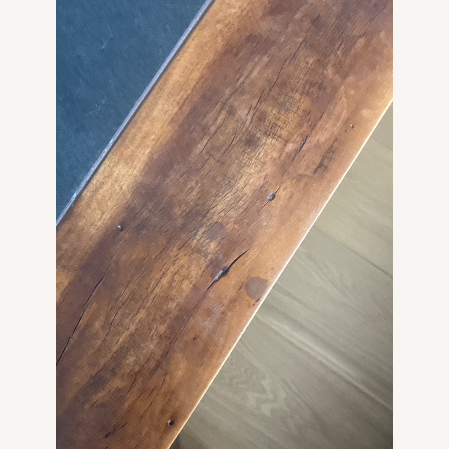 Crate & Barrel Peroba Dark Brown Coffee Table - image-10