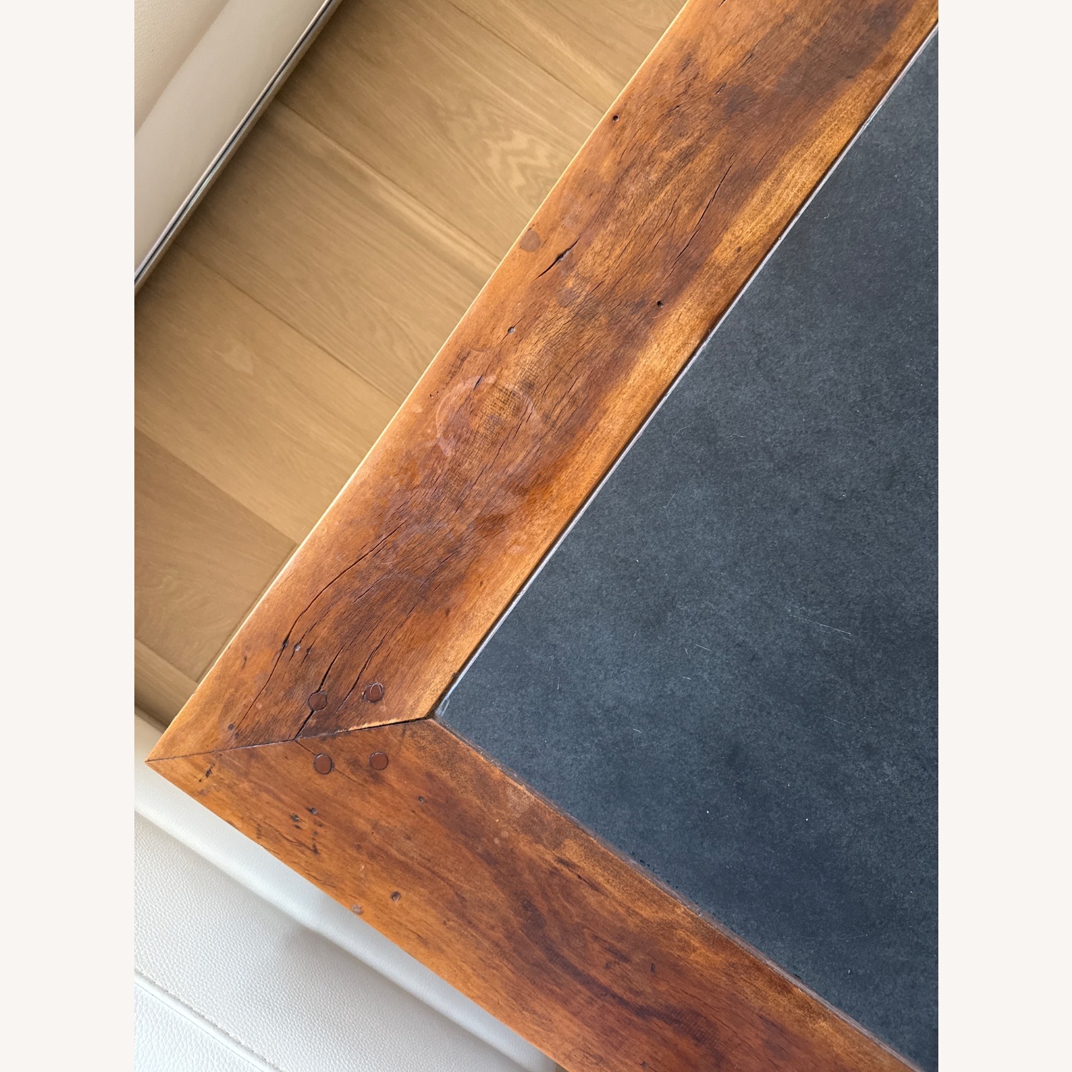 Crate & Barrel Peroba Dark Brown Coffee Table - image-8