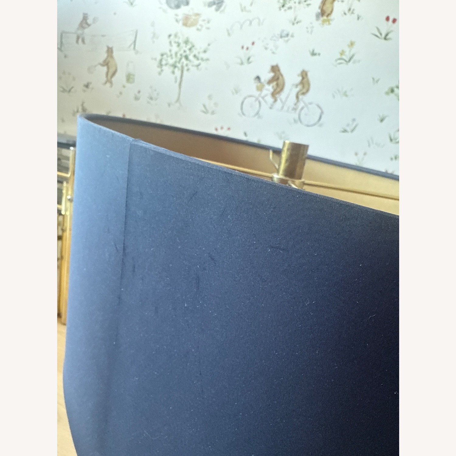 Gold Metal Table Lamp - image-4