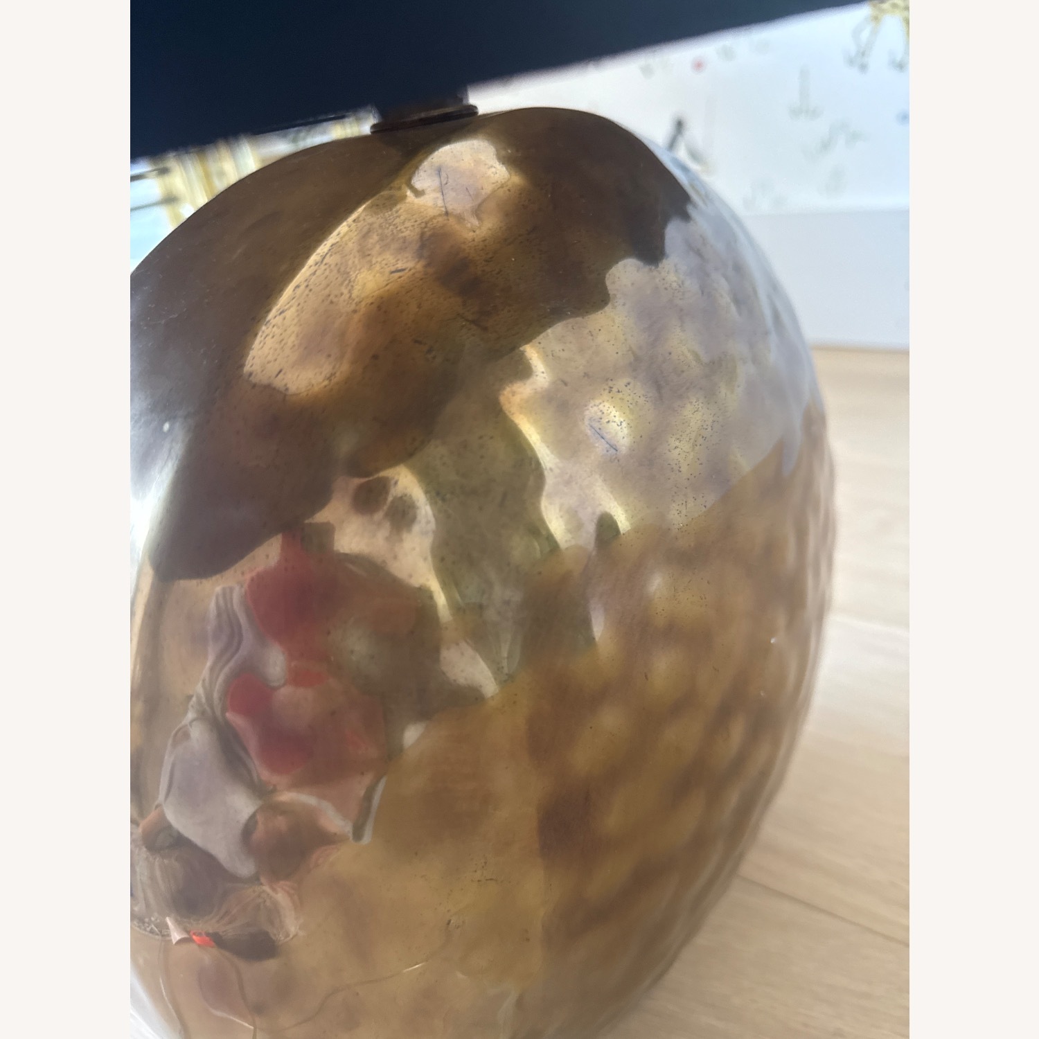 Gold Metal Table Lamp - image-6