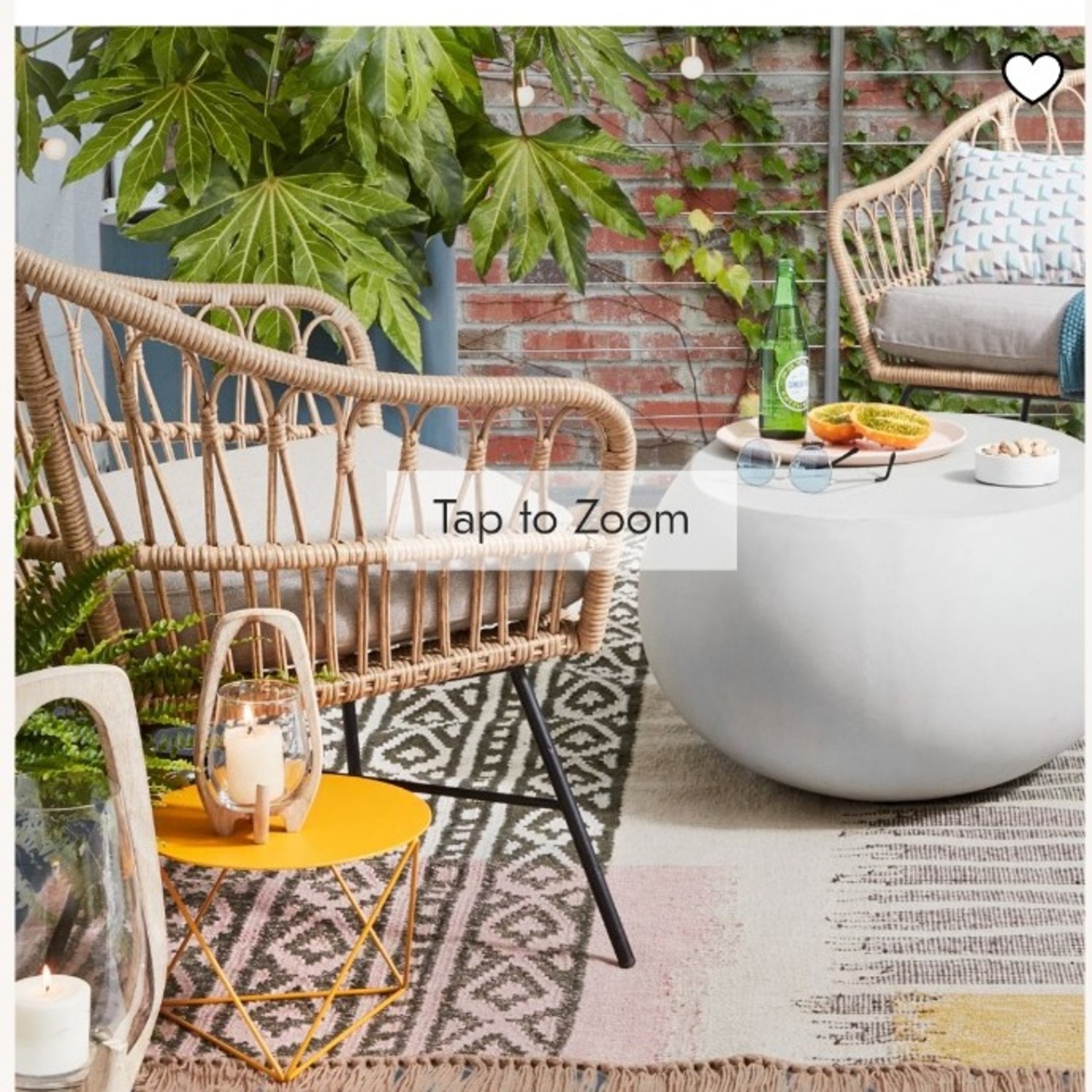 West Elm Palma Outdoor Rattan Lounge Chair (Set of 2) - image-3