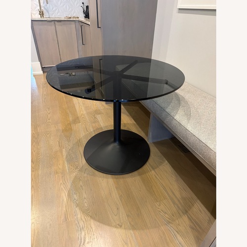 Used Room & Board Aria Dark Gray Dining Table for sale on AptDeco