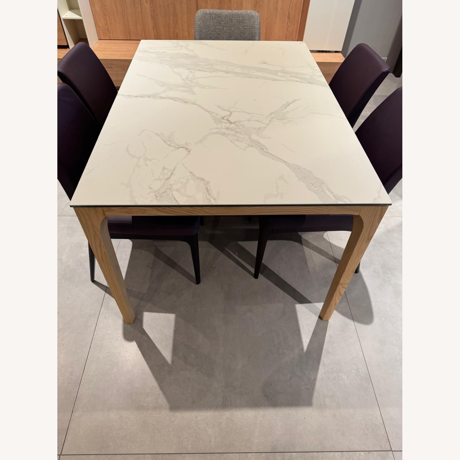 Lazzoni Pietra White Ceramic Dining Table - image-4