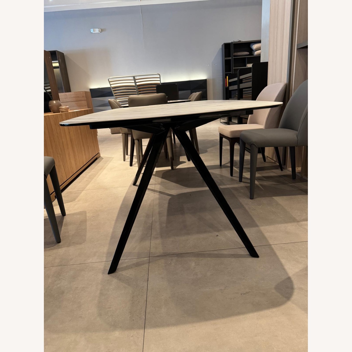 Lazzoni Tilia White Ceramic Dining Table - image-6