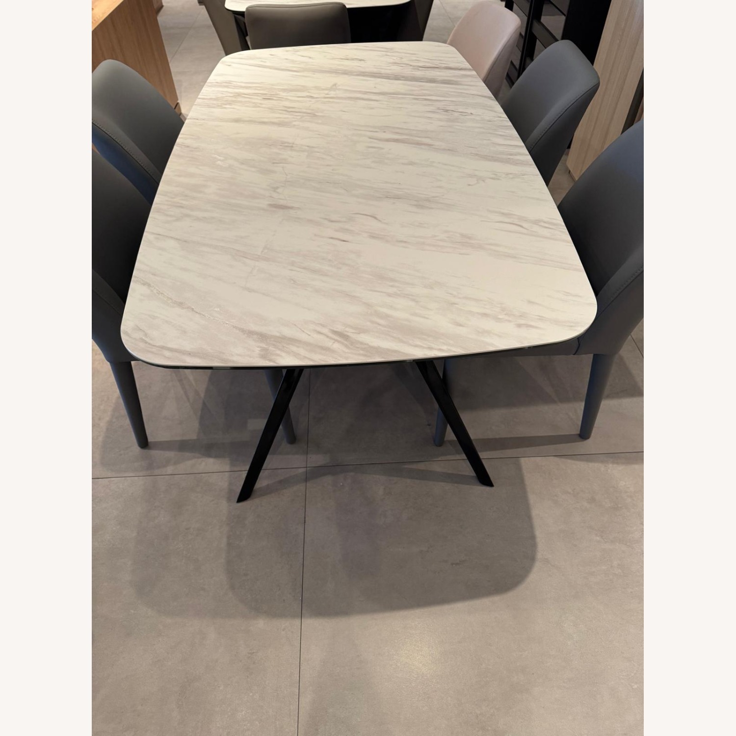 Lazzoni Tilia White Ceramic Dining Table - image-7