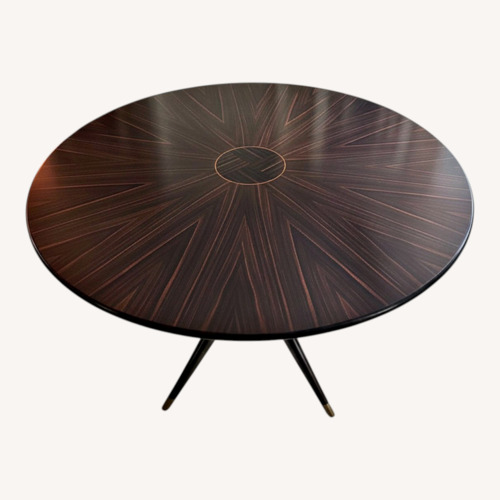 Used Theodore Alexander Dark Brown Dining Table for sale on AptDeco