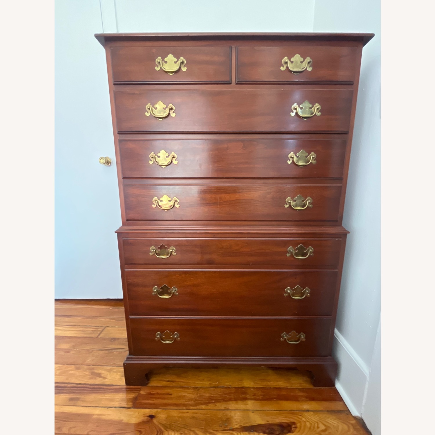 Henkel Harris Dark Brown Dresser - image-1