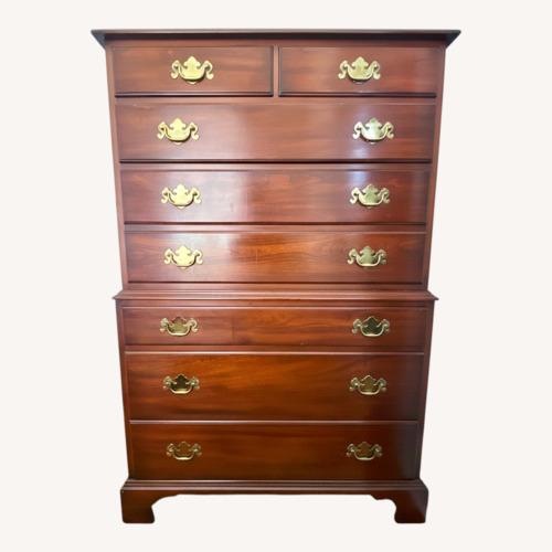 Used Henkel Harris Dark Brown Dresser for sale on AptDeco