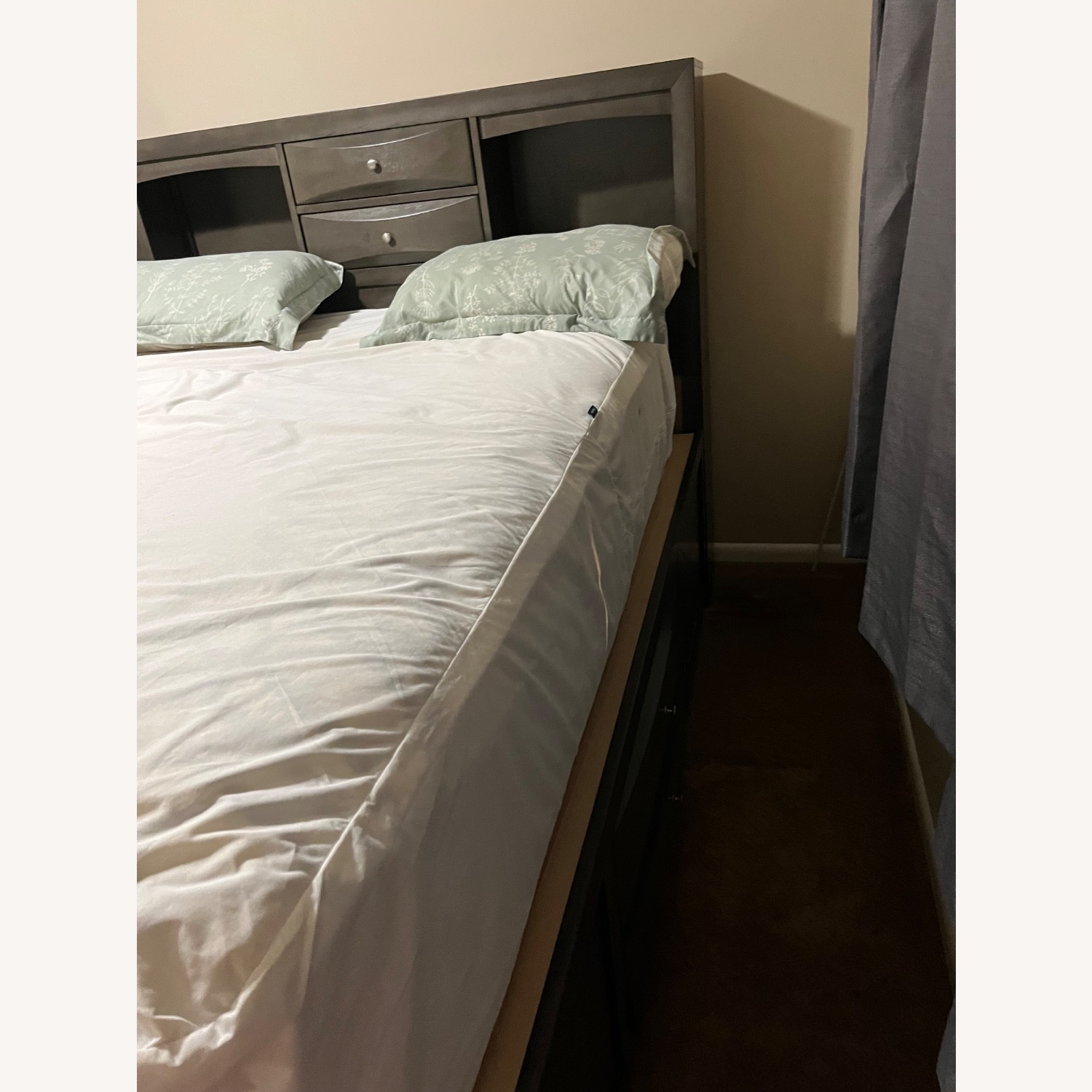 Queen Luxury Bed With Deep Drawer Storage  - image-3