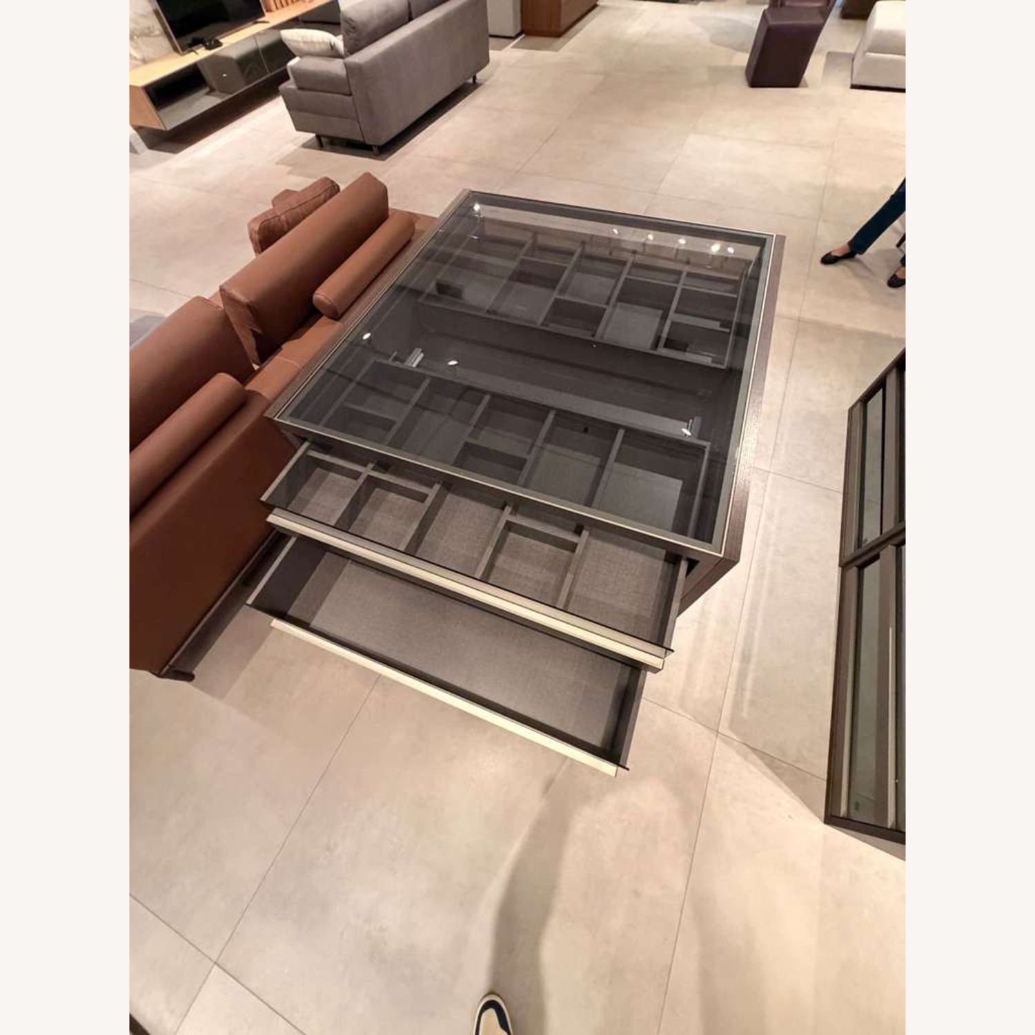 Lazzoni Isla Dark Brown Wood Dresser - image-2