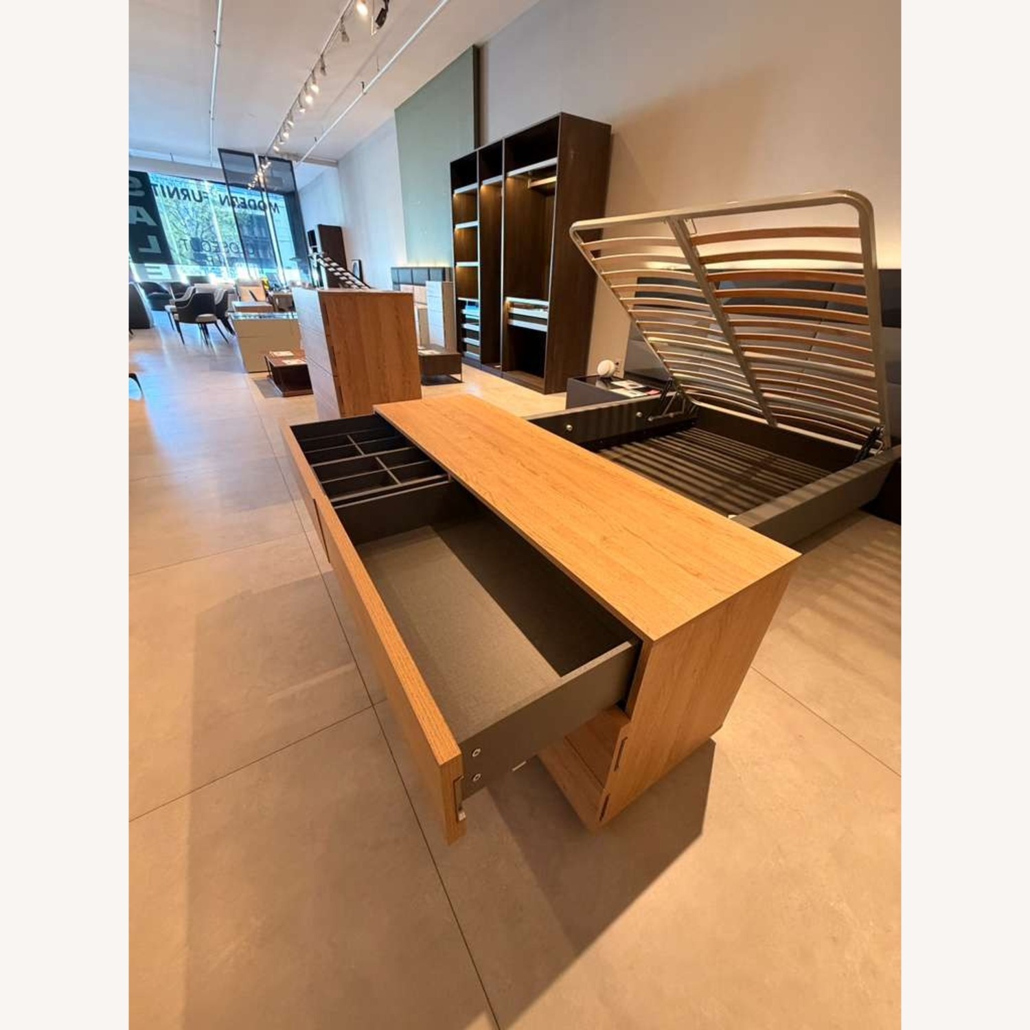 Lazzoni Stone Light Drown Dresser - image-5