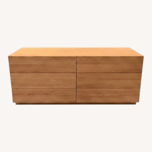 Used Lazzoni Stone Light Drown Dresser for sale on AptDeco