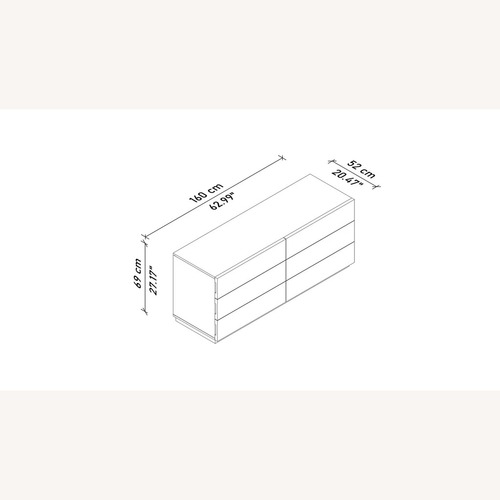 Used Lazzoni Stone Light Drown Dresser for sale on AptDeco