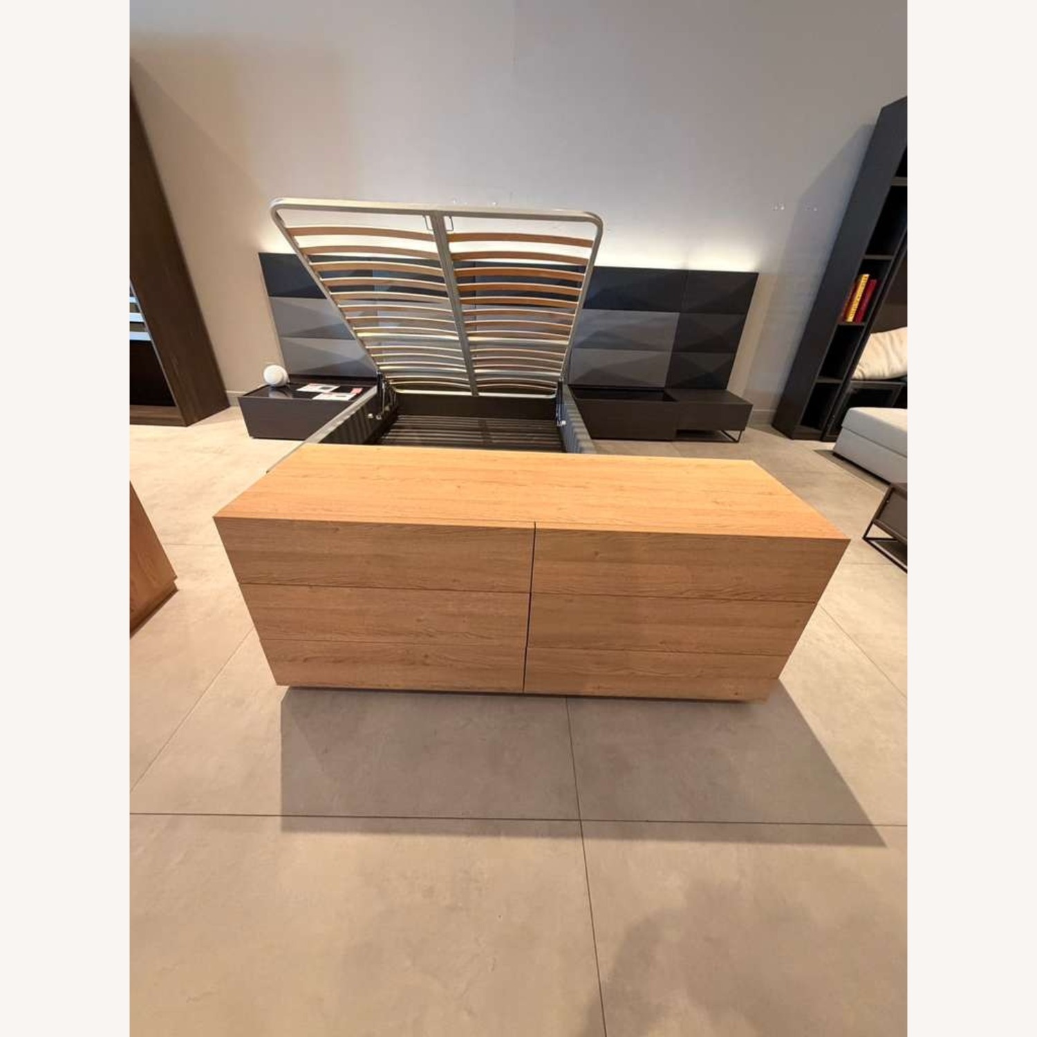 Lazzoni Stone Light Drown Dresser - image-2