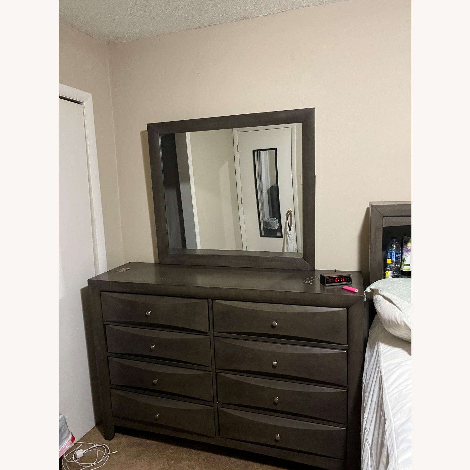 8 Drawer Dresser With Mirror - image-3