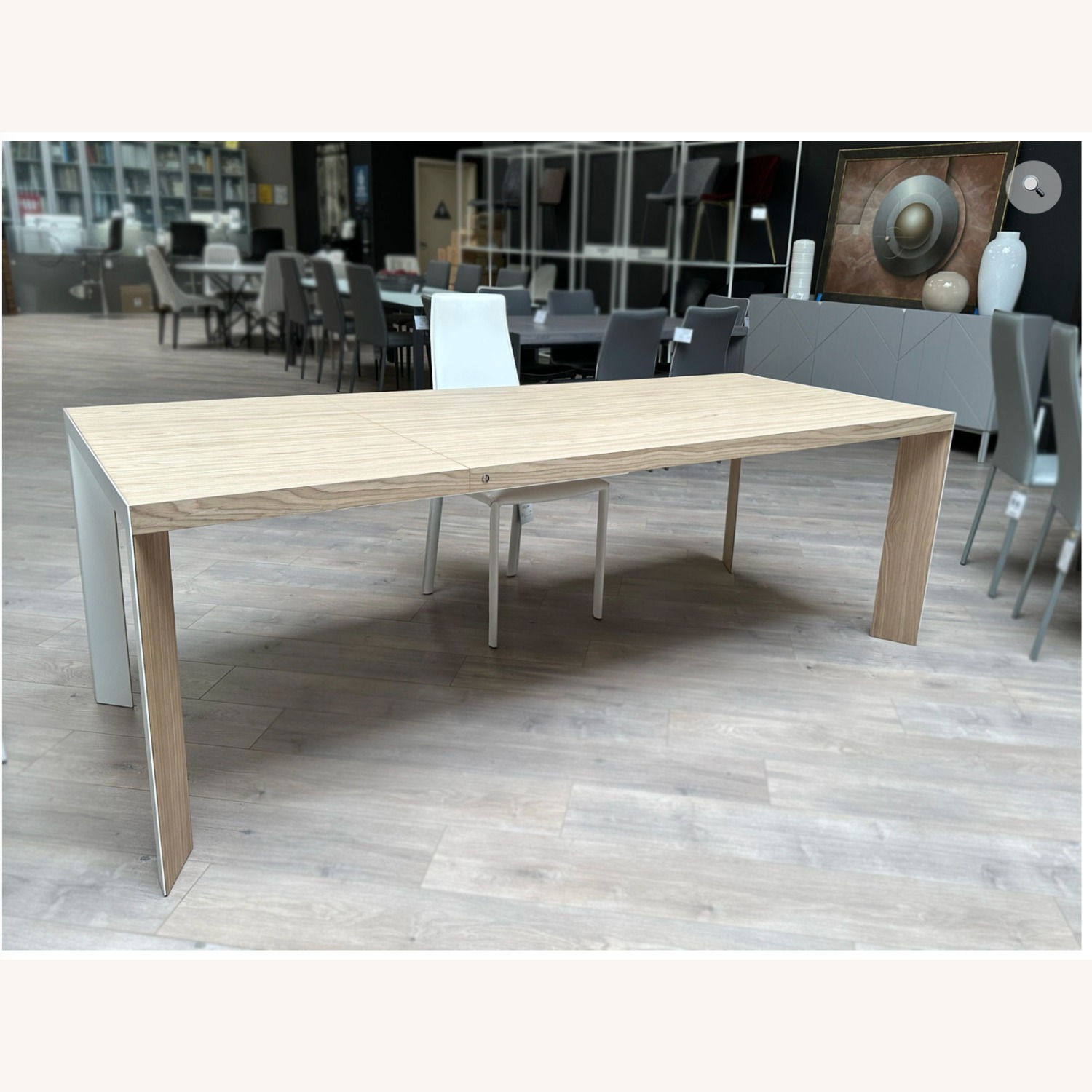 Calligaris Lam Table White Wood Dining Table  - image-4