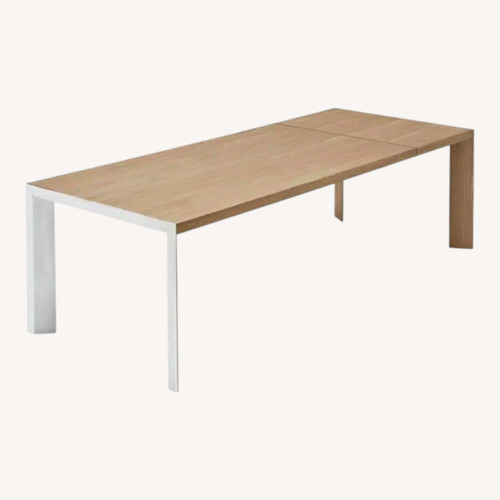 Used Calligaris Lam Table White Wood Dining Table  for sale on AptDeco