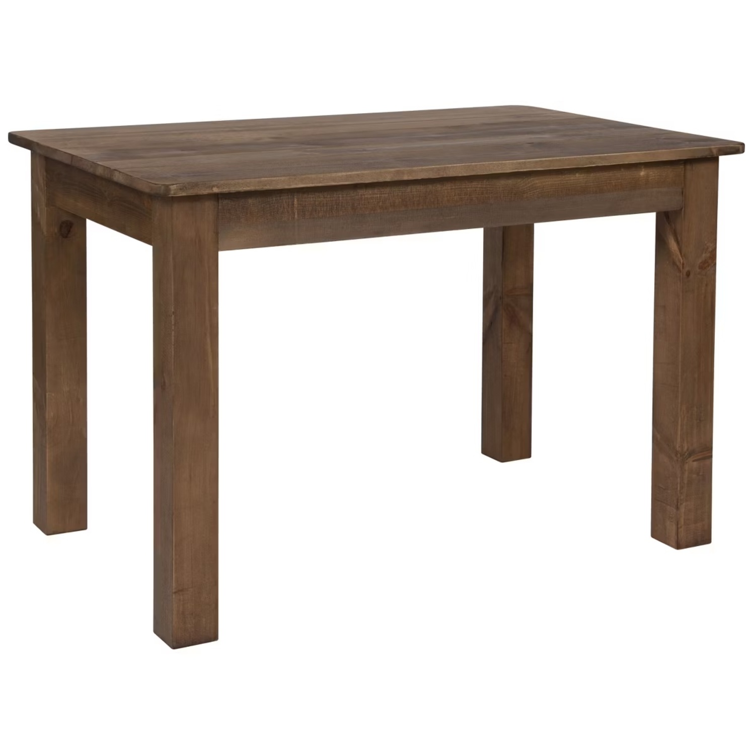Merrick Lane Dark Brown Wood Dining Table - image-5