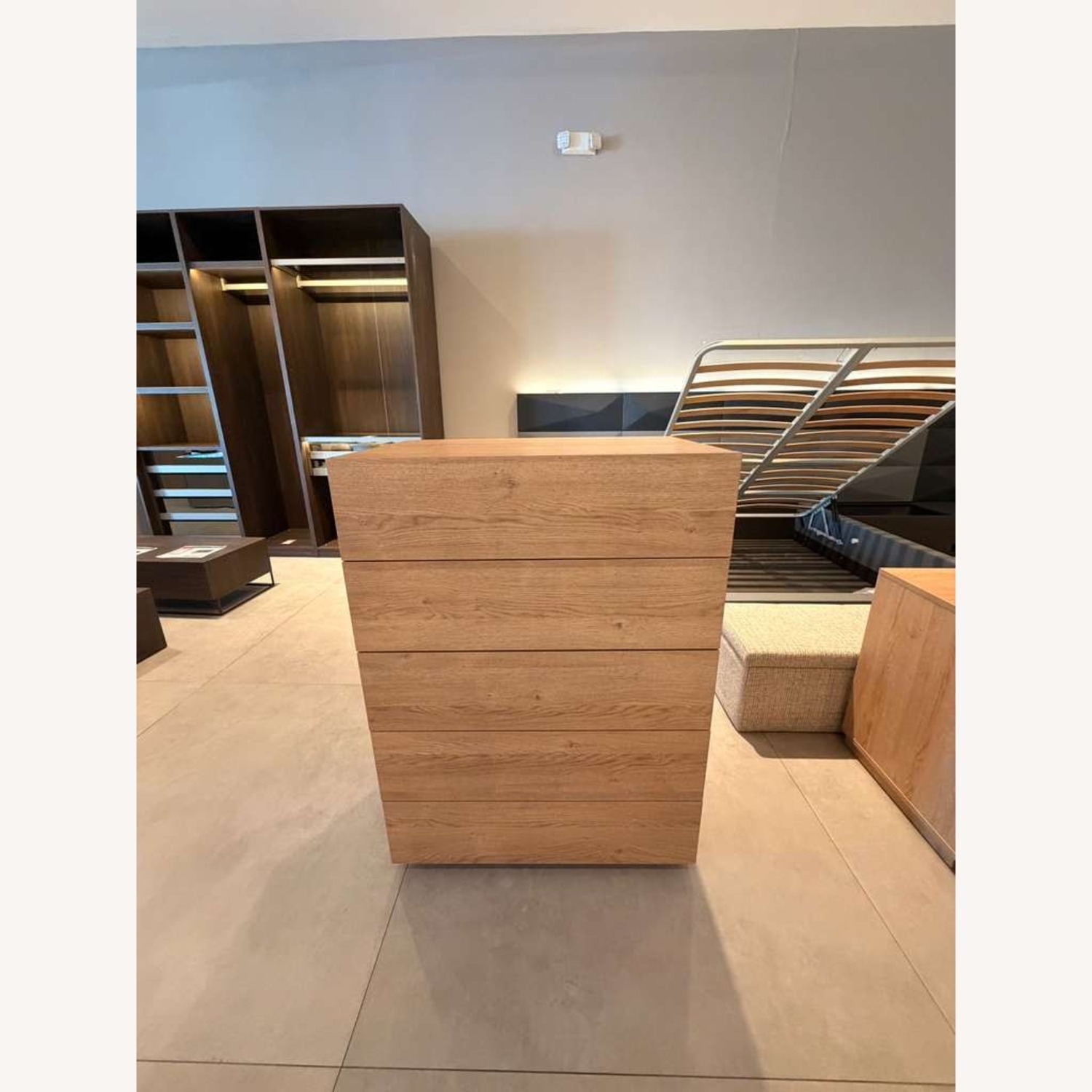 Lazzoni Light Brown Wood Dresser - image-3