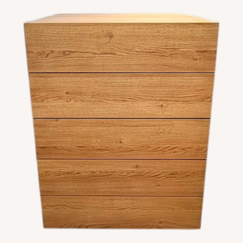 Used Lazzoni Light Brown Wood Dresser for sale on AptDeco