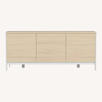 Calligaris Lam White Wood Sideboard