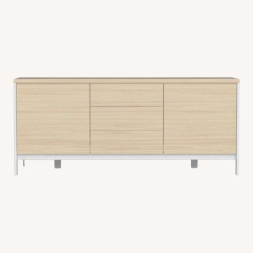 Used Calligaris Lam White Wood Sideboard for sale on AptDeco