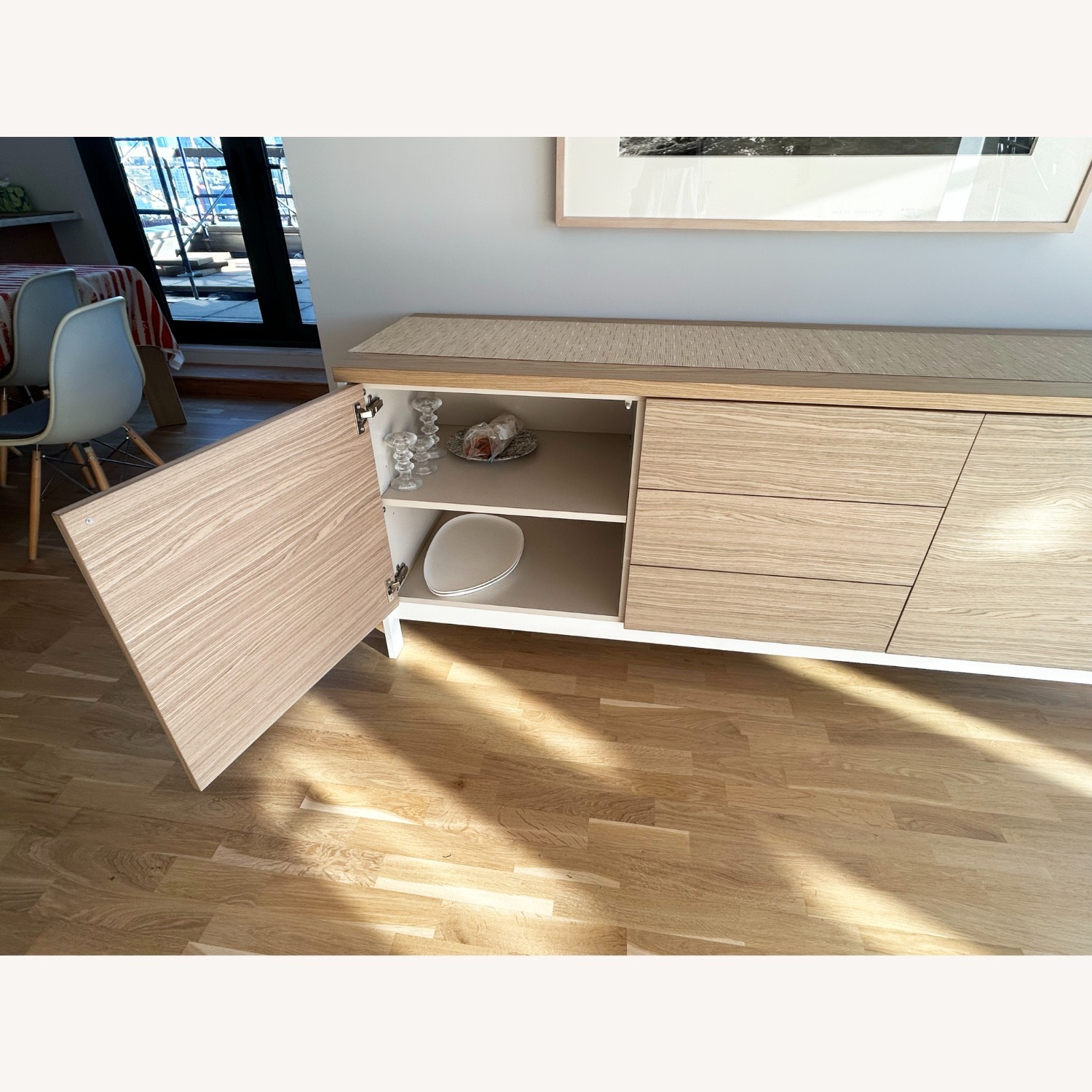 Calligaris Lam White Wood Sideboard - image-4