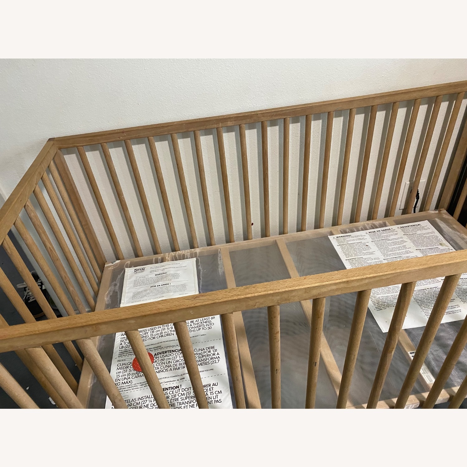 IKEA Light Brown Wood Daybed - image-1