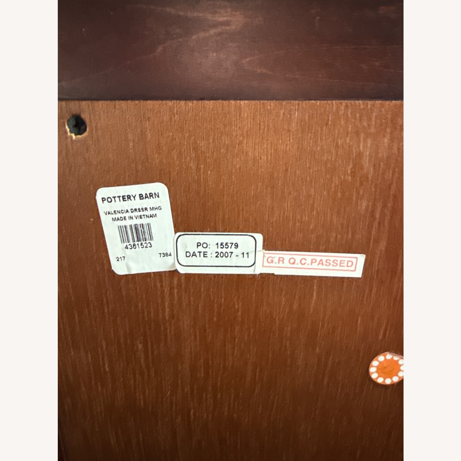 Pottery Barn Valencia Tall Dark Brown Wood Dresser - image-8