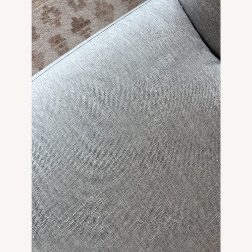 Used Article Abisko Light Gray Fabric 2 Piece Sectional for sale on AptDeco