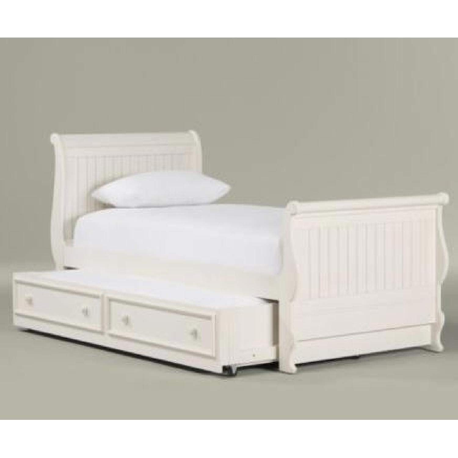 Ethan Allen Jamie White Wood Twin Bed - image-6