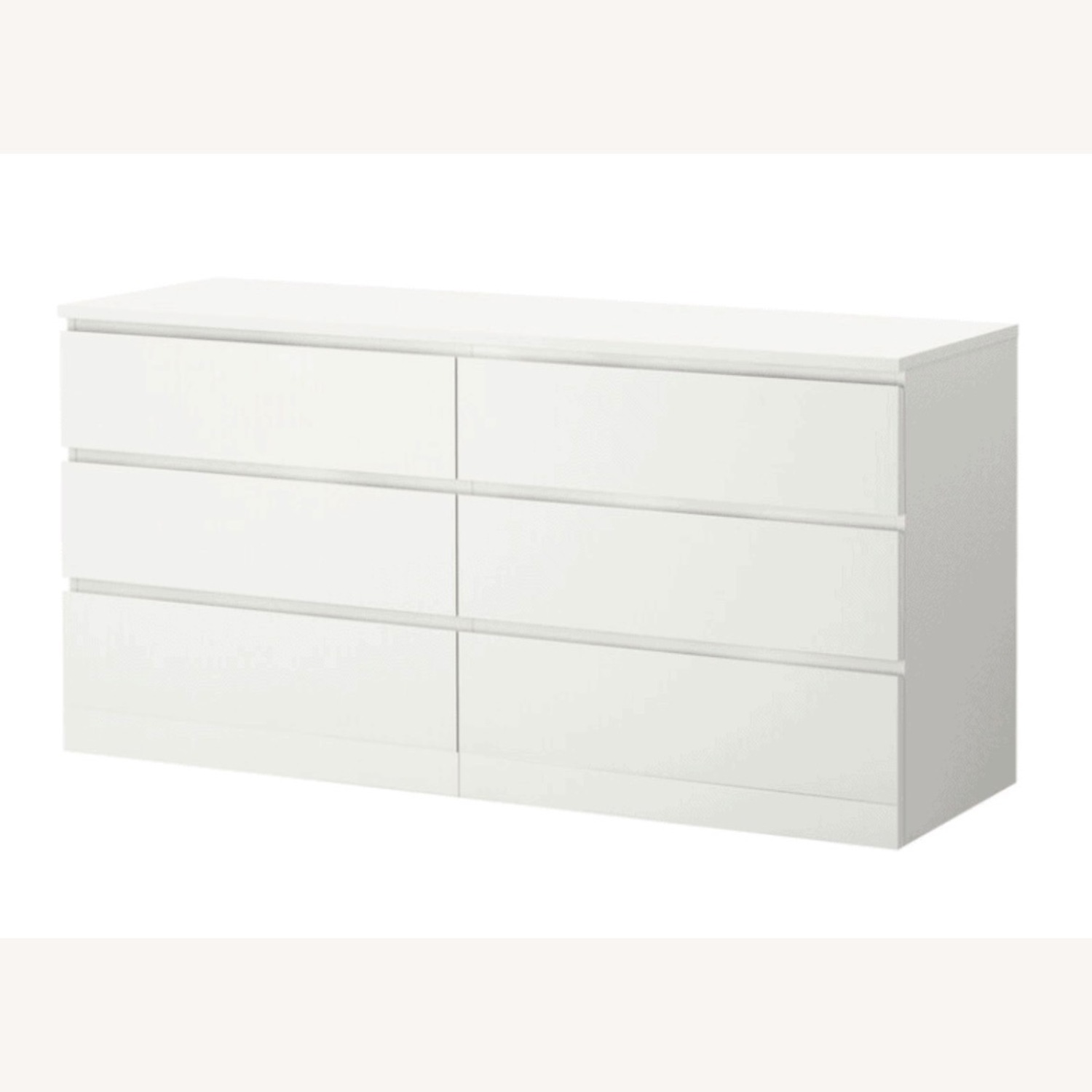 IKEA Malm 6 Drawer Dresser - image-1