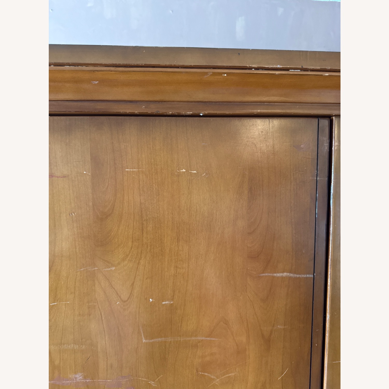 Pottery Barn Valencia Light Brown Wood Armoire - image-12