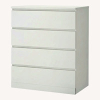 IKEA Malm White Dresser