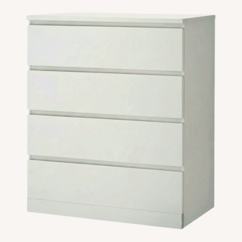 Used IKEA Malm White Dresser for sale on AptDeco