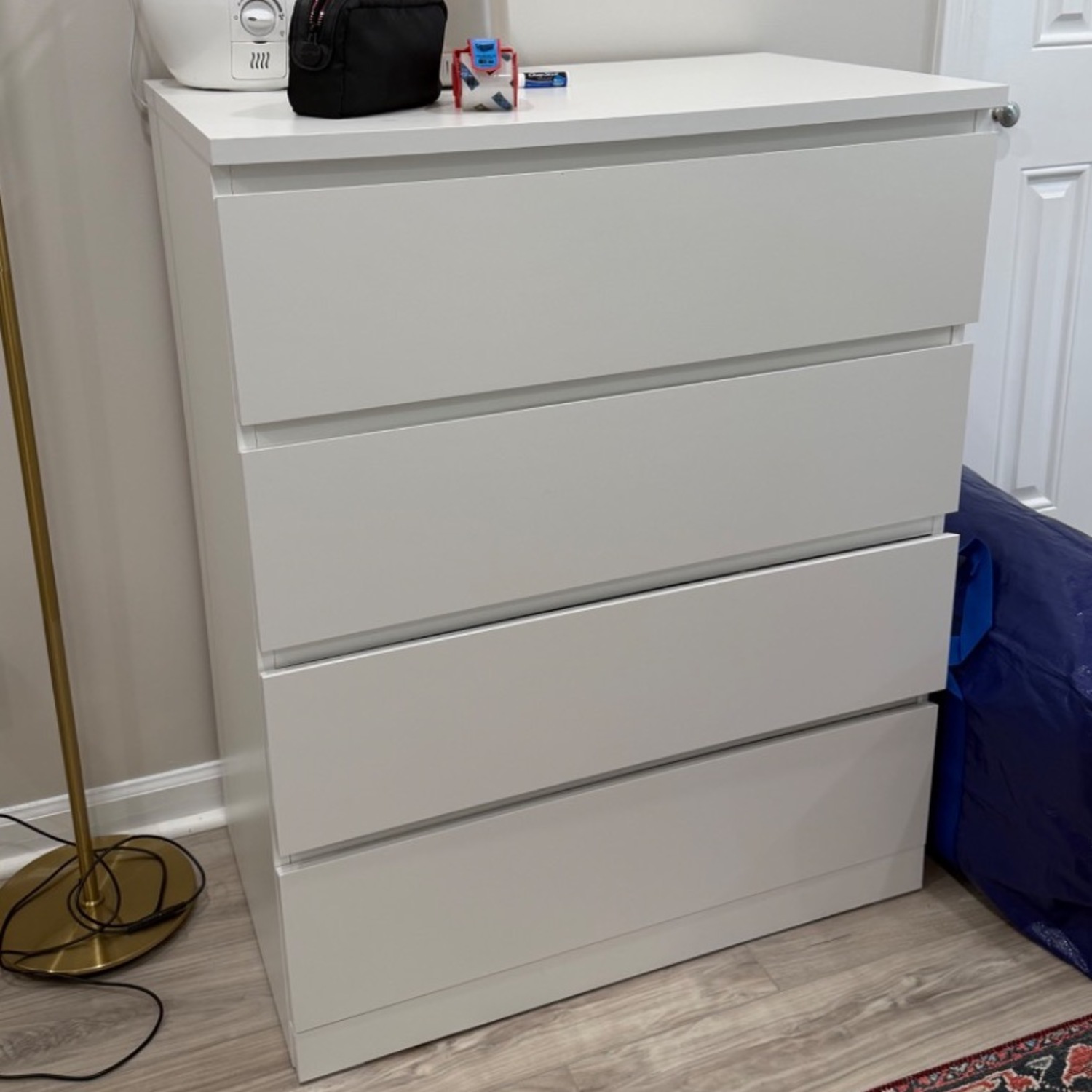 IKEA Malm White Dresser - image-3