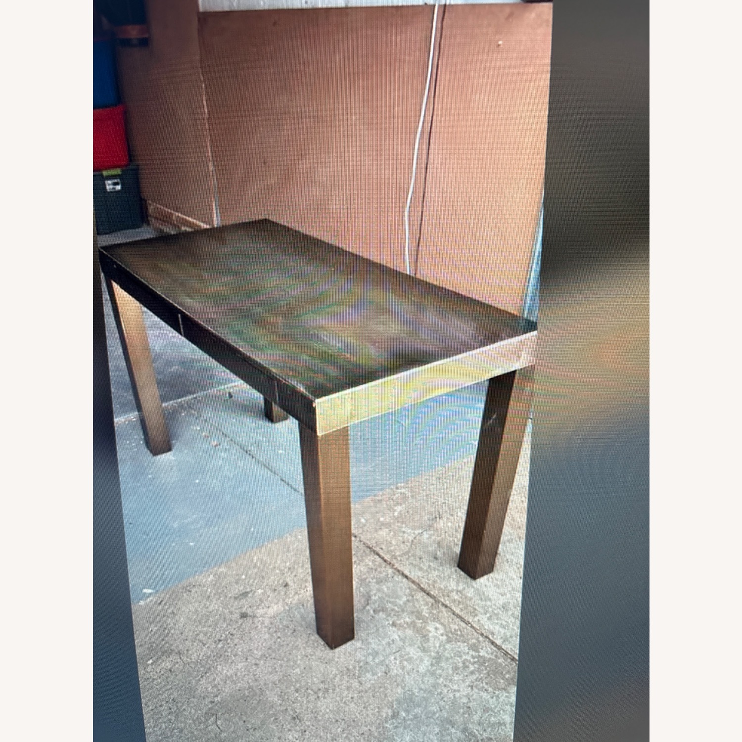 West Elm Parsons Metal Desk - image-5
