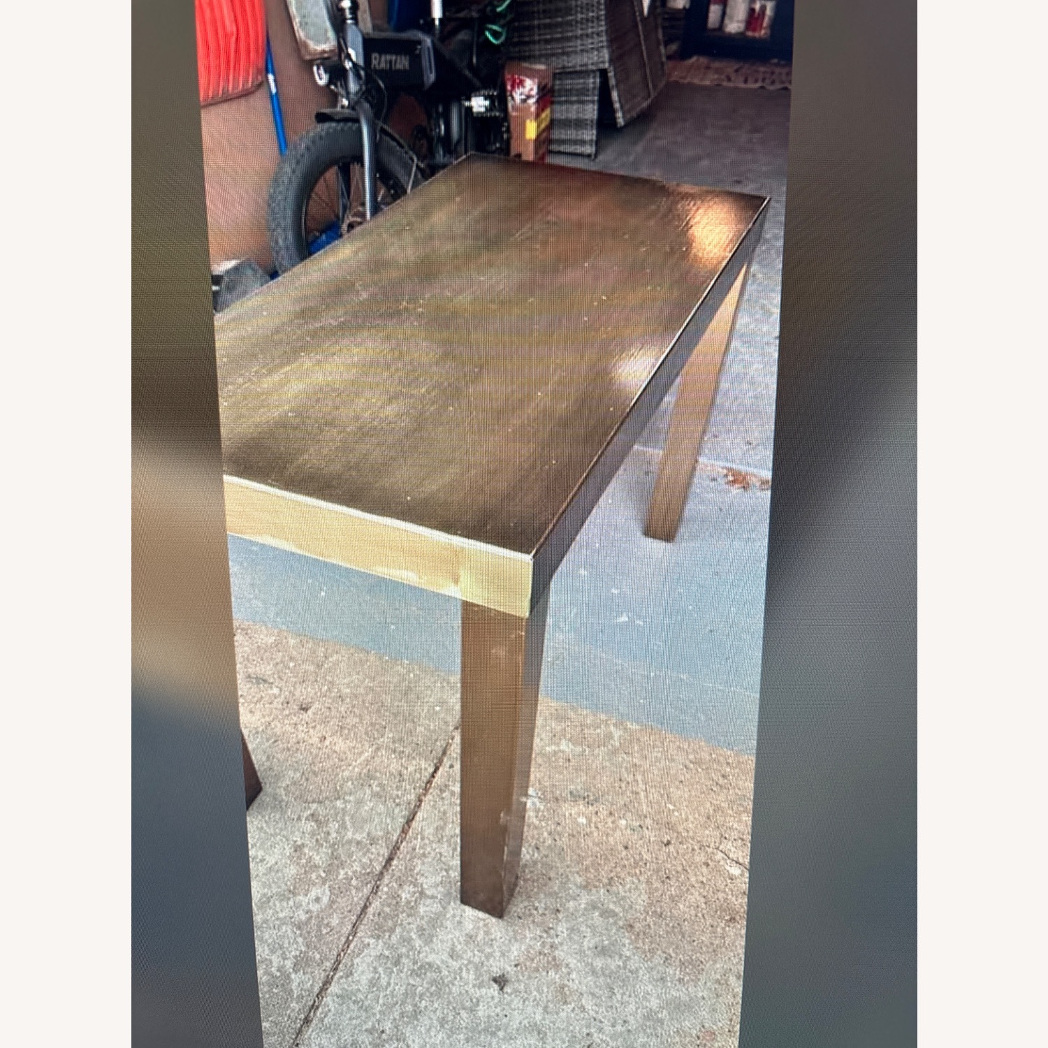 West Elm Parsons Metal Desk - image-4